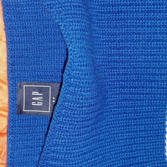 Gap heavy wool nylon blend boat neck striped sweater S - Picture 2 of 3